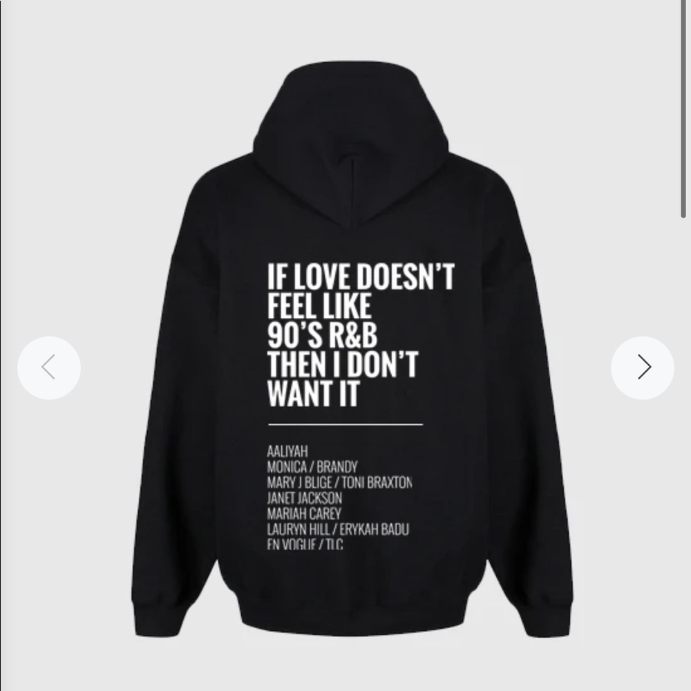 SOLD SOLD Ladies Nation 90’s Love Hoodie 🔥🔥🔥🔥
